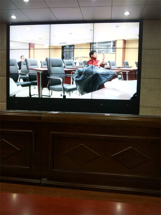 2012年哈爾濱賓縣檢察院液晶拼接會議系統